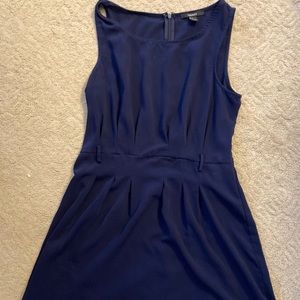 Large forever21 blue dress with belt loops